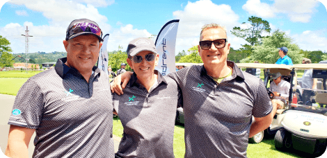 Quadrent Charity Golf day Team