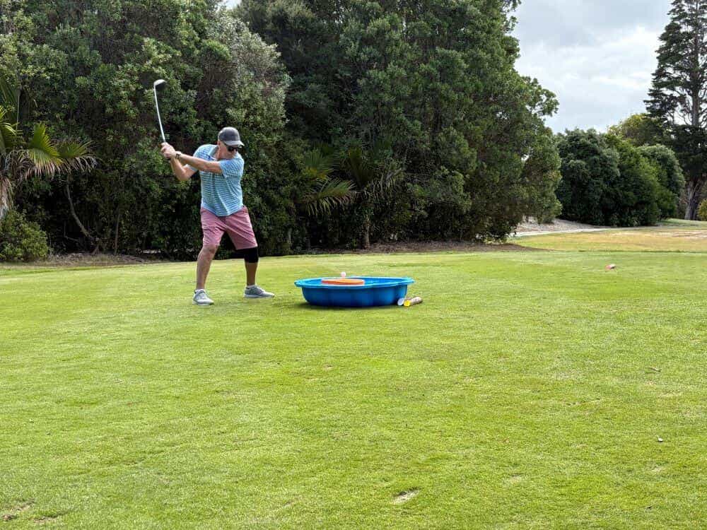 Paddling Pool at the Quadrent Charity Golf Day