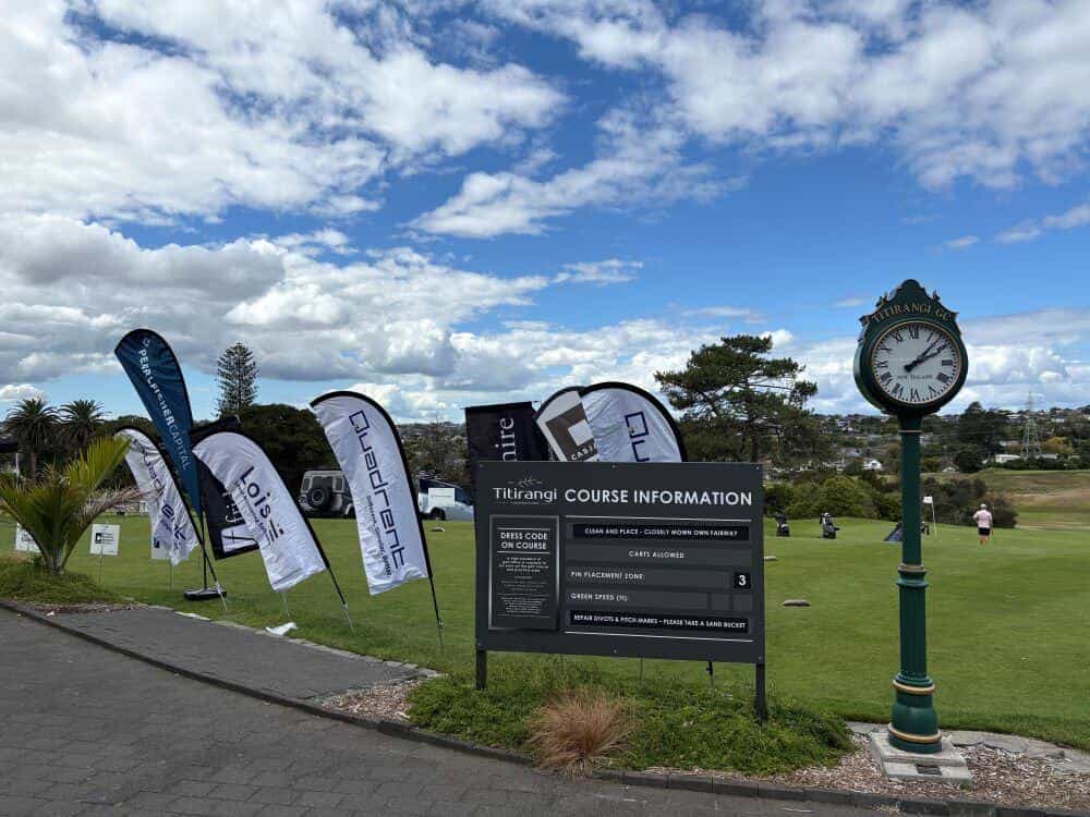 Titirangi Quadrent Charity Golf Day