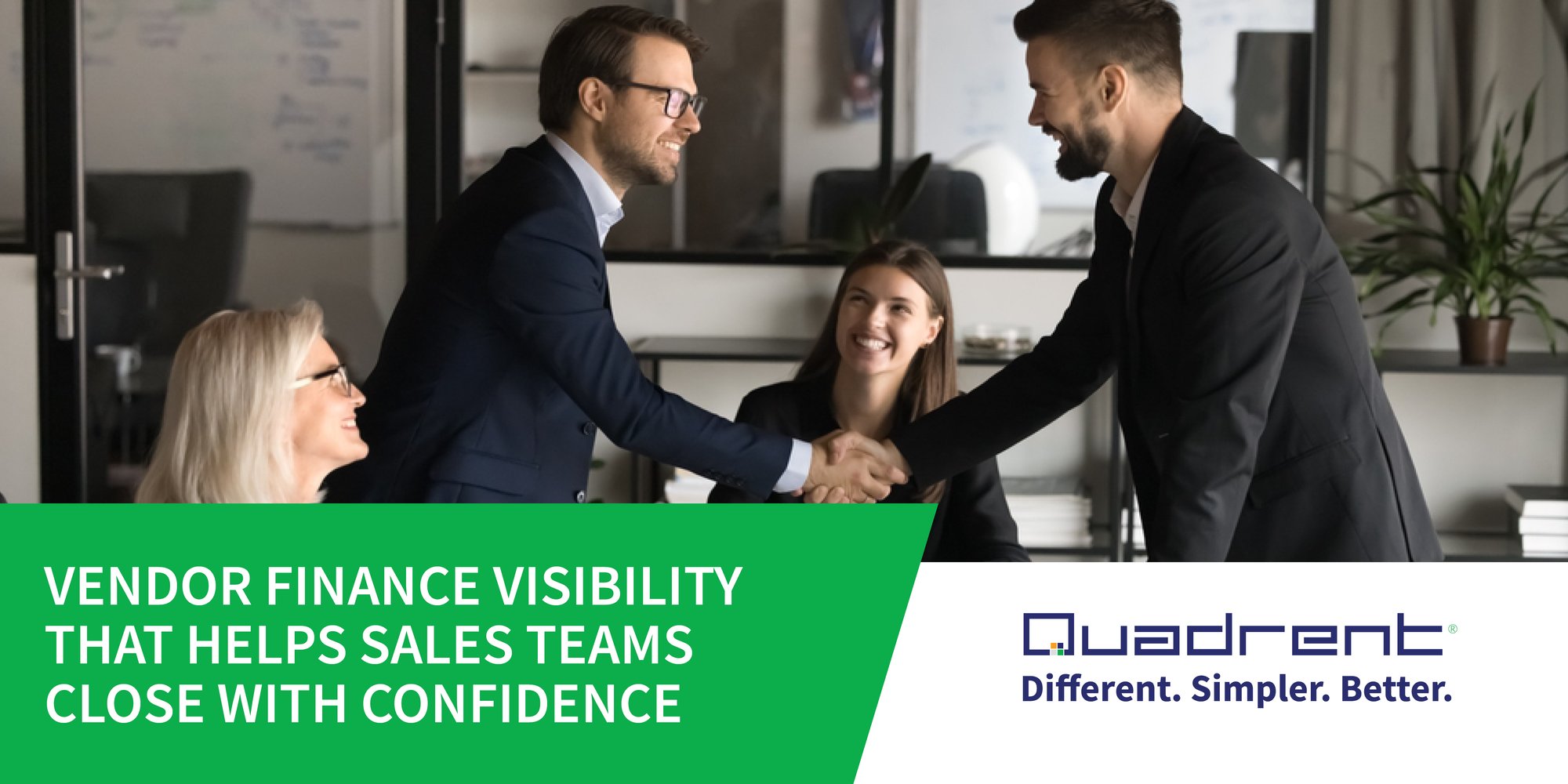 Vendor finance visibility that helps sales teams close with confidence Vendor finance visibility that helps sales teams close with confidence