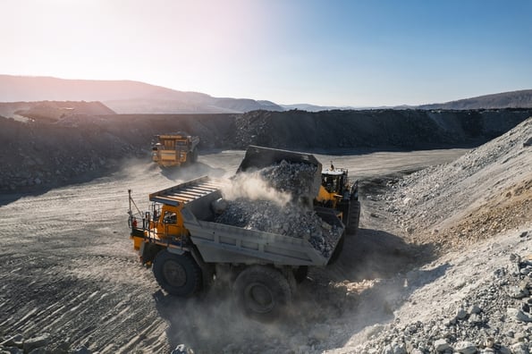 Earthmoving truck