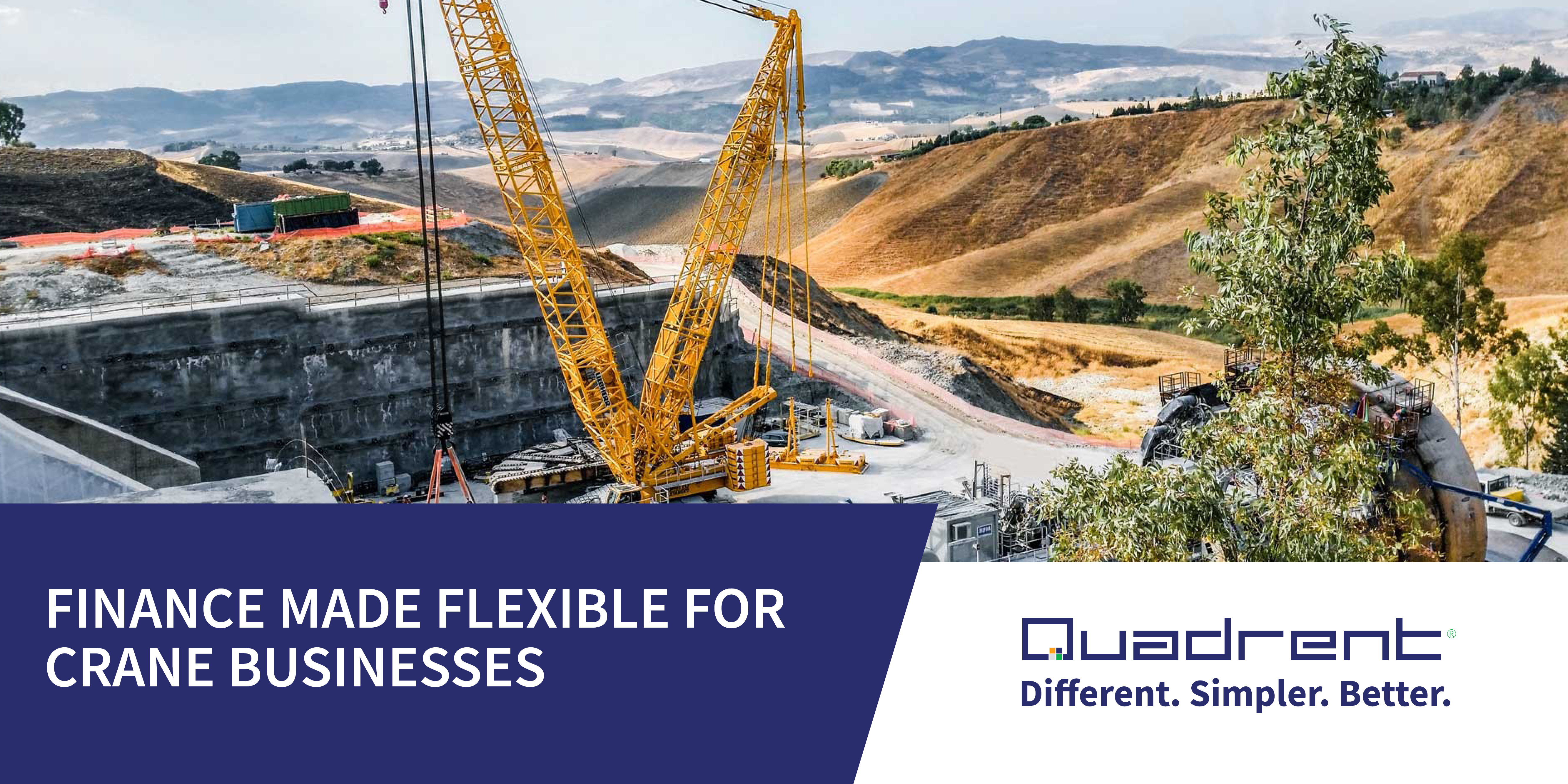 Finance made flexible for crane businesses