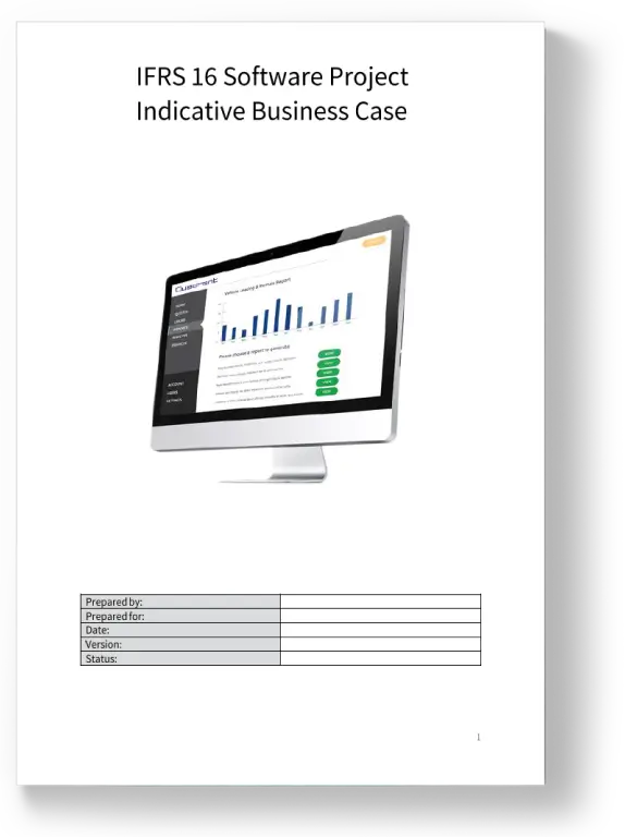 IFRS 16 Software Solution Business Case