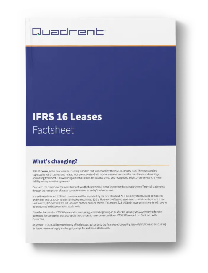 IFRS 16 Lease Fact Sheet