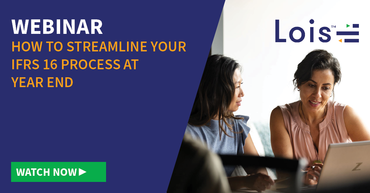 Streamline Your IFRS 16 Process at Year End - June 2025 - watch now