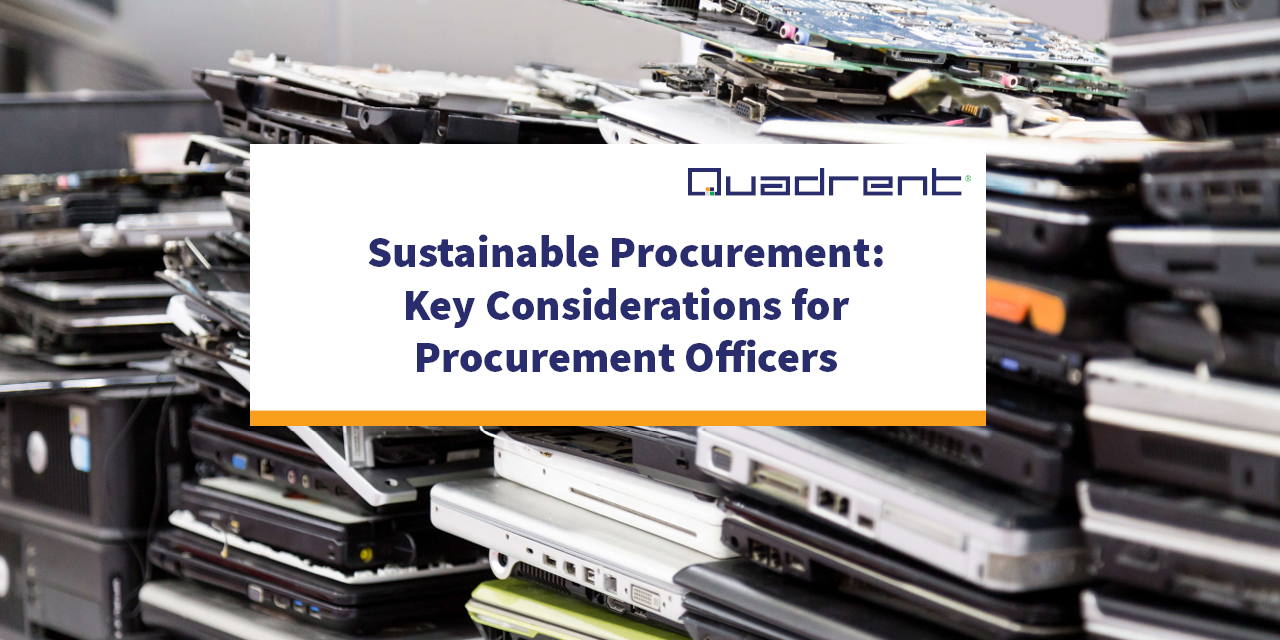 Sustainable Procurement: Key Considerations for Procurement Officers