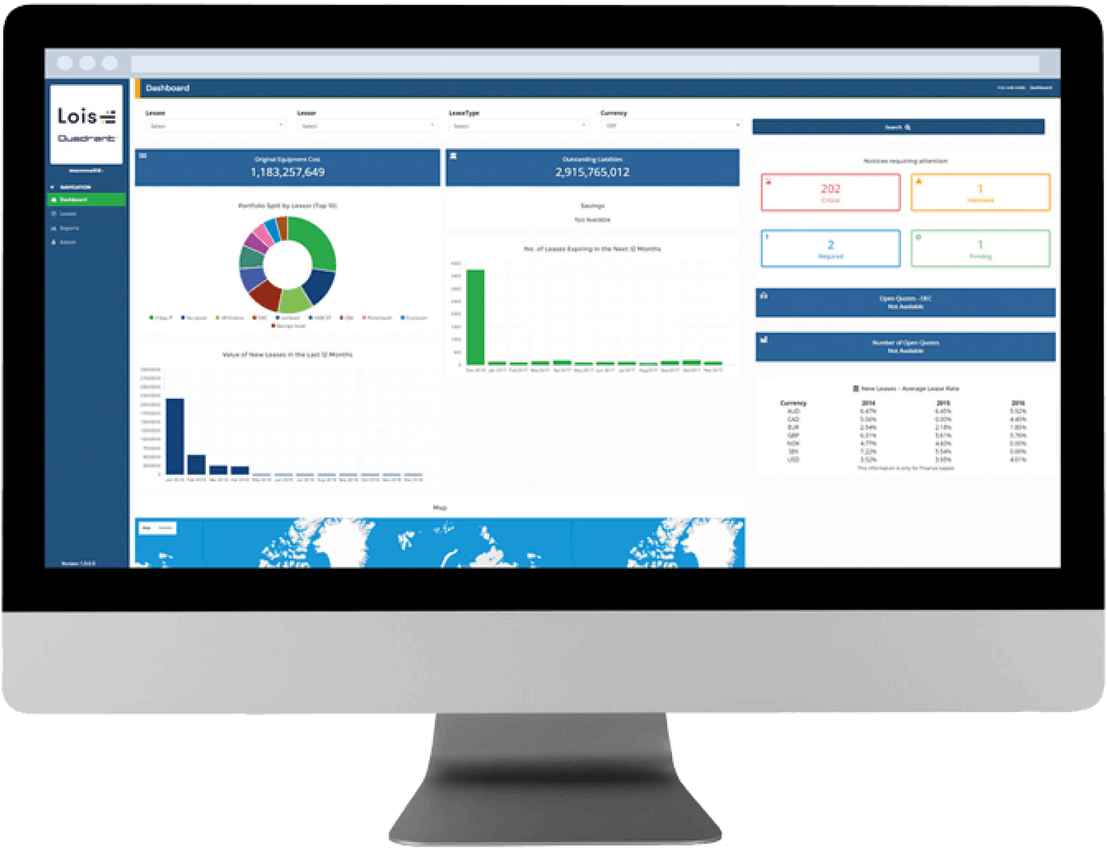 LOIS on computer IFRS16